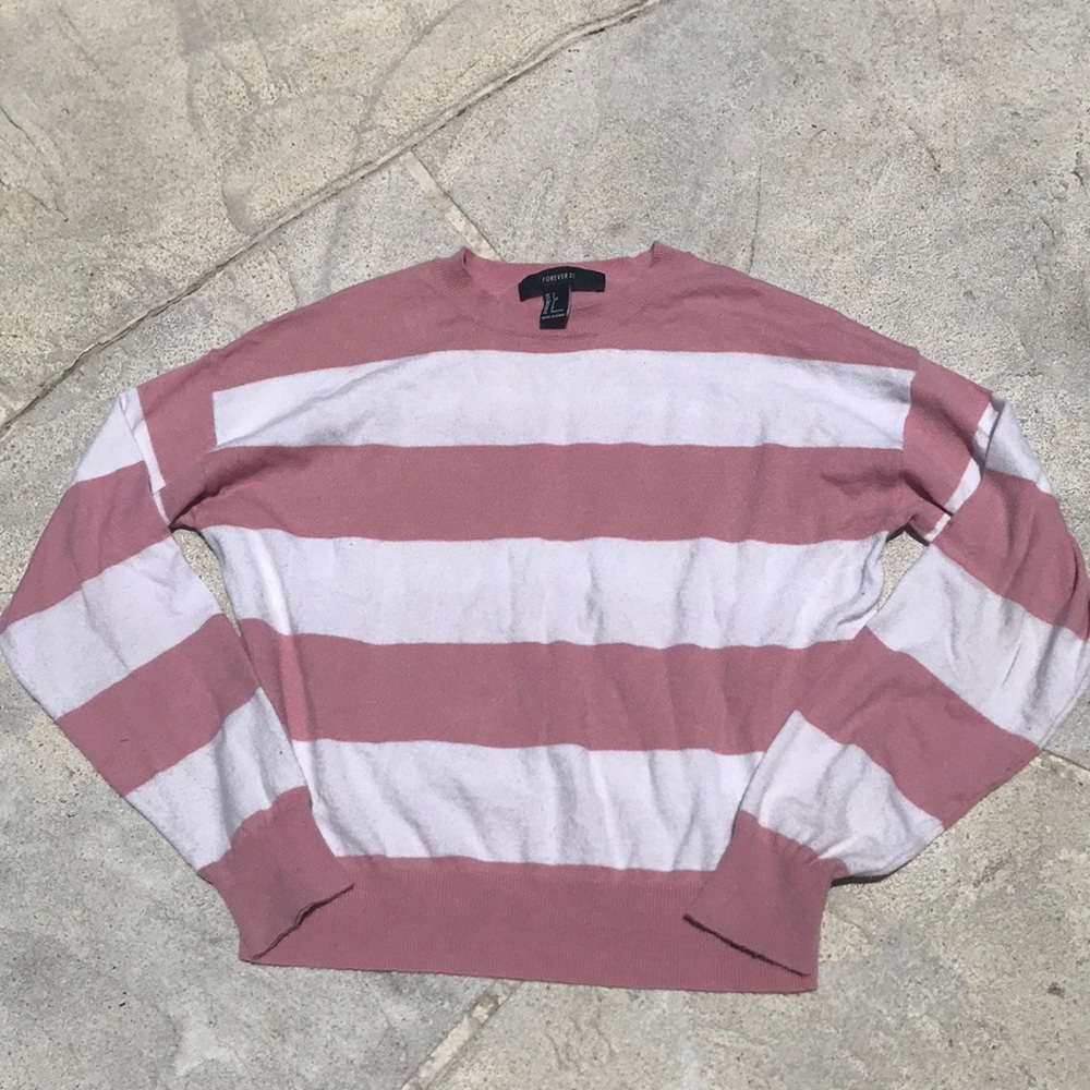 Stripped forever 21 sweater